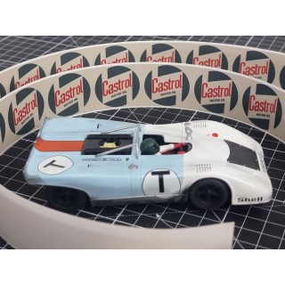 "CASTROL" - Aufkleber 135cm