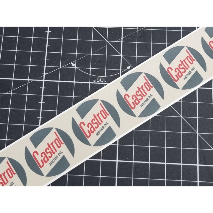 "CASTROL" - Aufkleber 135cm