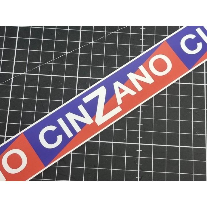 "CINZANO" - Sticker 135cm
