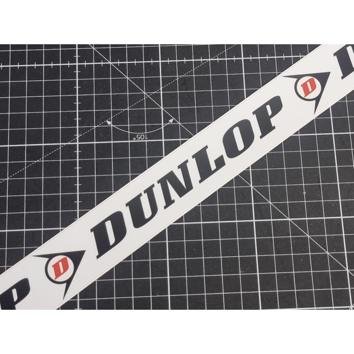 "DUNLOP" - Sticker 135cm