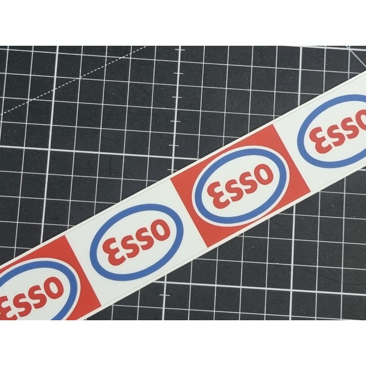 "ESSO" - Aufkleber 135cm