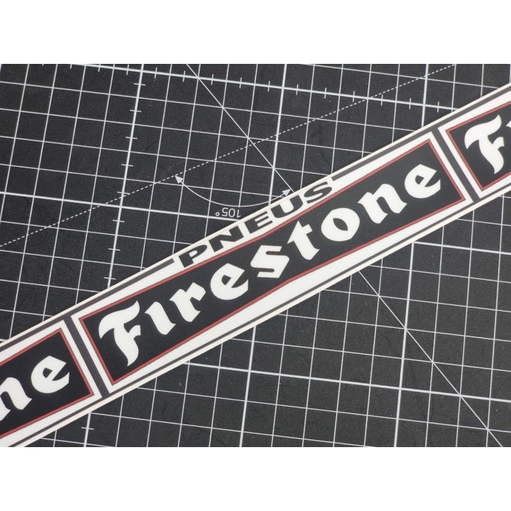 "FIRESTONE" - Sticker 135cm