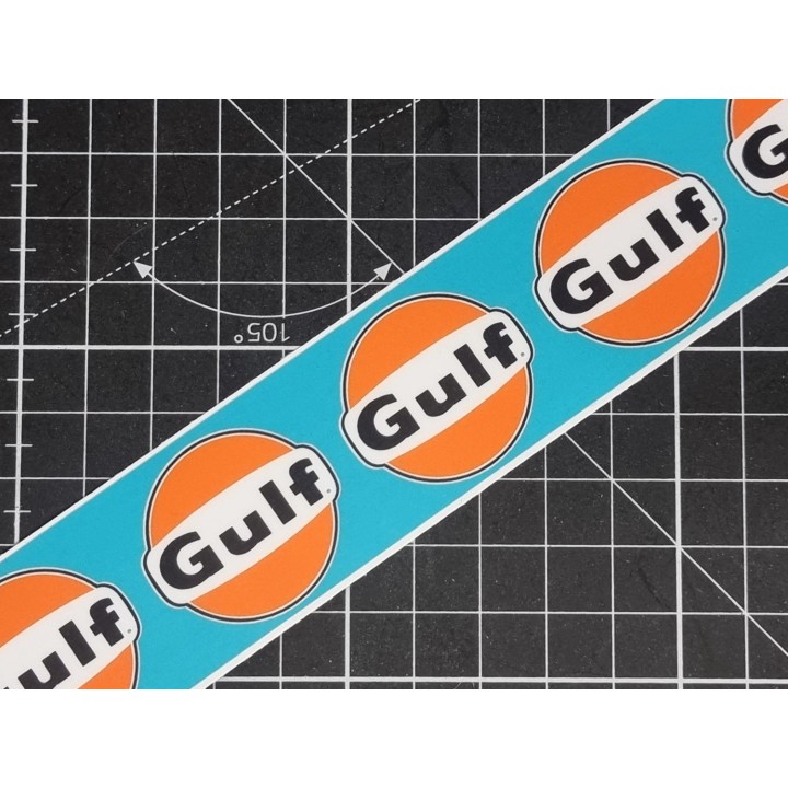 "GULF" - Sticker 135cm
