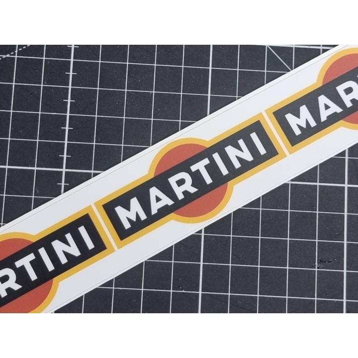 "MARTINI" - Aufkleber 135cm