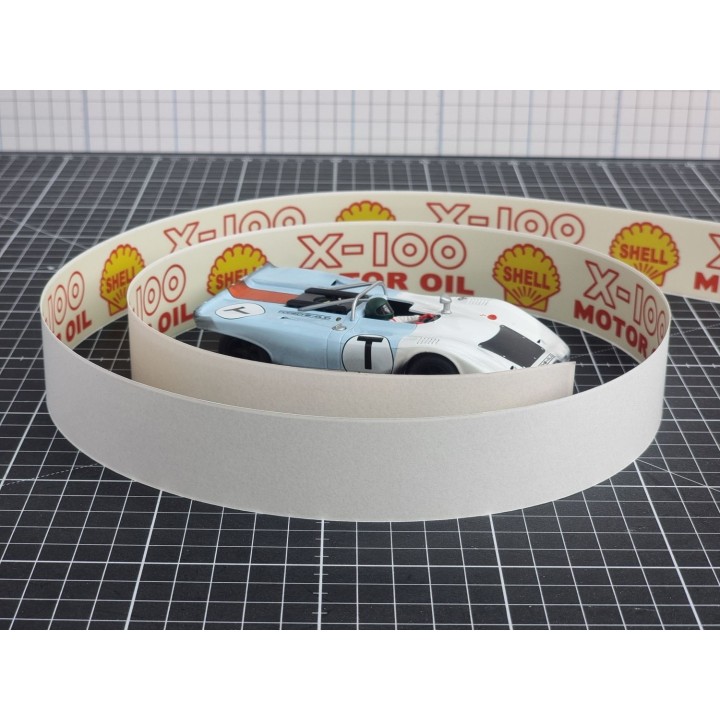 "SHELL" - Aufkleber 135cm