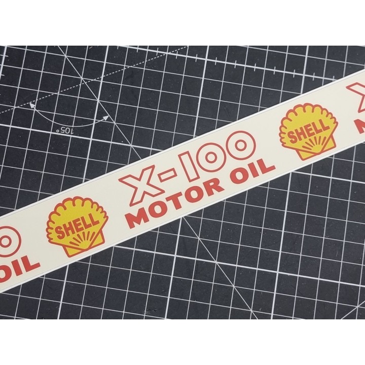 "SHELL" - Sticker 135cm