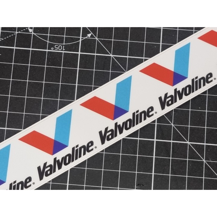 "VALVOLINE" - Aufkleber 135cm