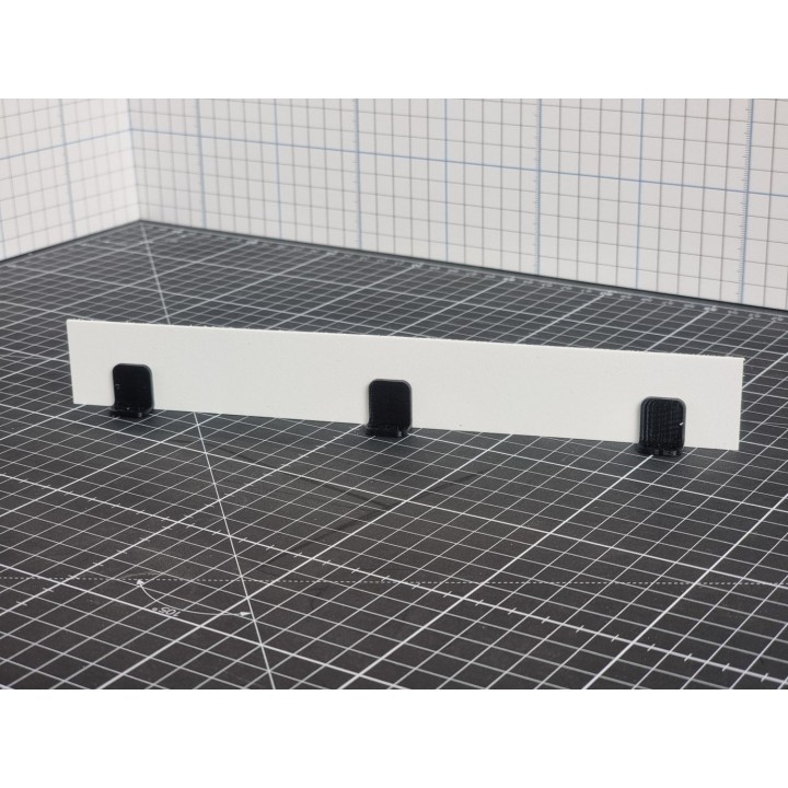 5 x "ESSO" advertising sign, 6,5 x 5 cm