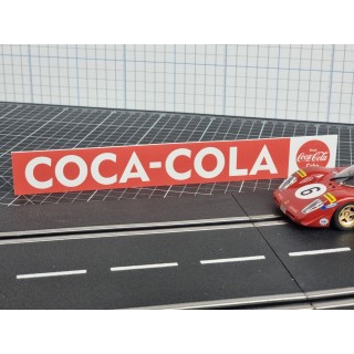 Werbetafel "COCA COLA"