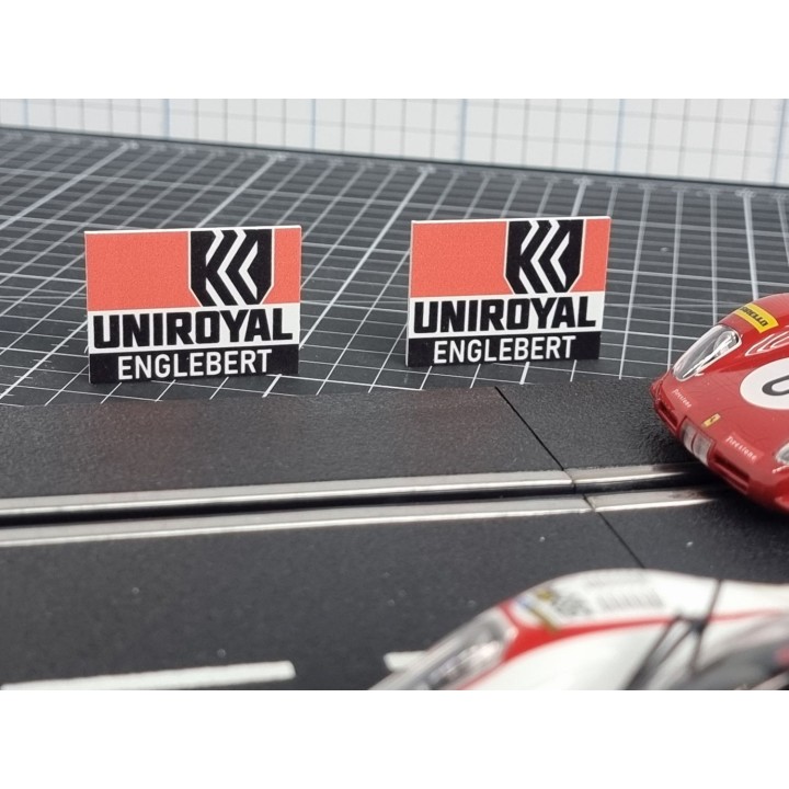 Werbetafel "UNIROYAL ENGLEBERT"