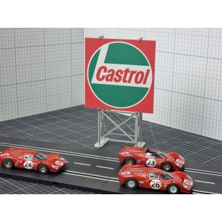 Werbetafel "CASTROL"