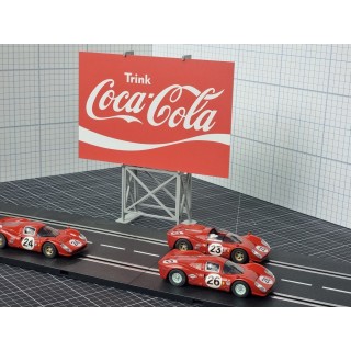 Werbetafel "COCA COLA"