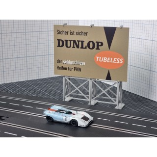 Werbetafel "DUNLOP TUBELESS"