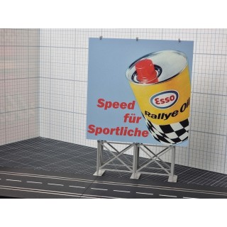 Werbetafel "ESSO Rally Oil"