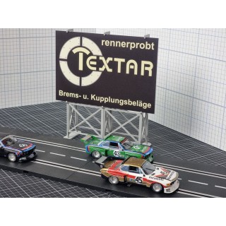 Werbetafel "TEXTAR schwarz"