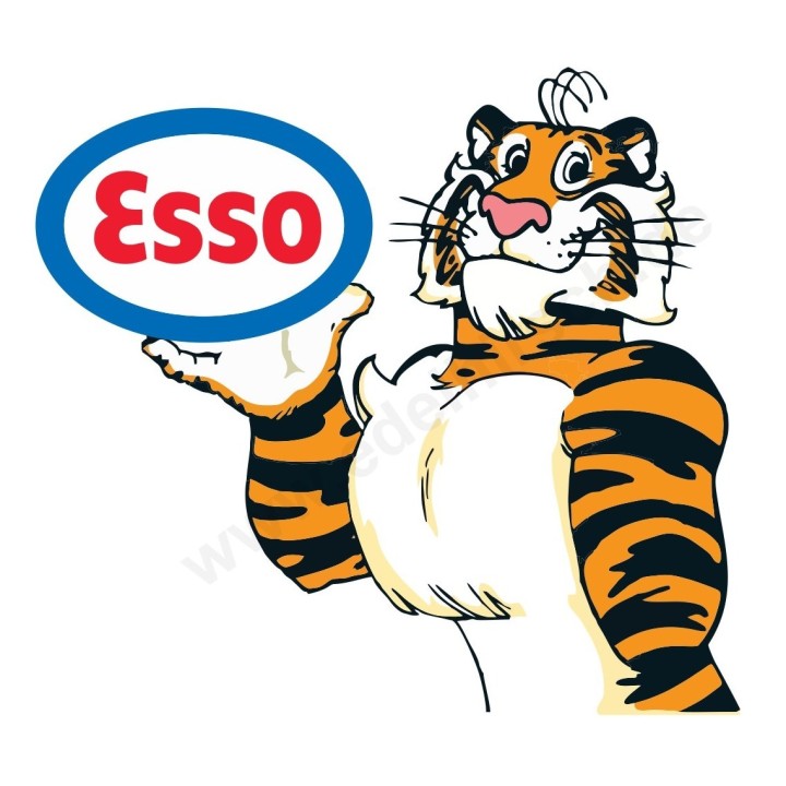 Billboard "ESSO Tiger 11cm"