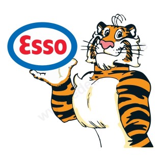 Billboard "ESSO Tiger 17cm"