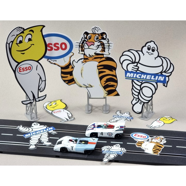 Werbetafel "ESSO Tiger 25cm"