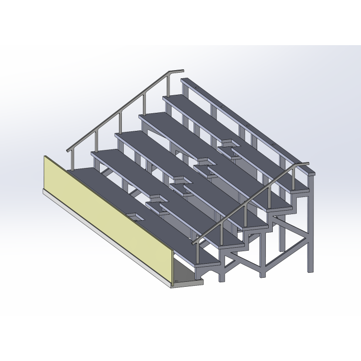 Kit "Straight" 6 rows