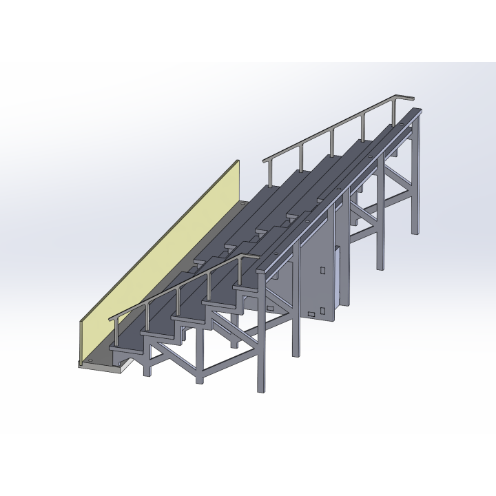 Bausatz "Gerade" 6 Reihen
