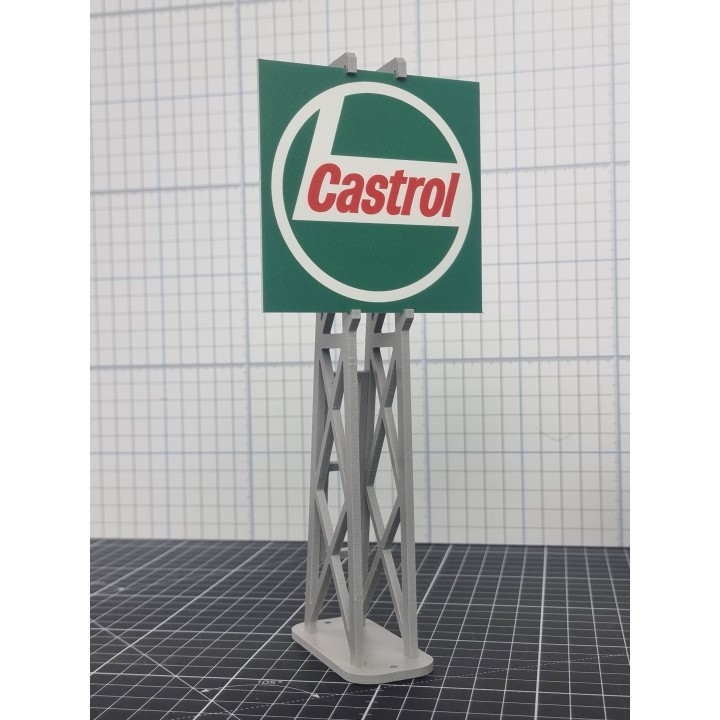 Werbetafel "CASTROL"