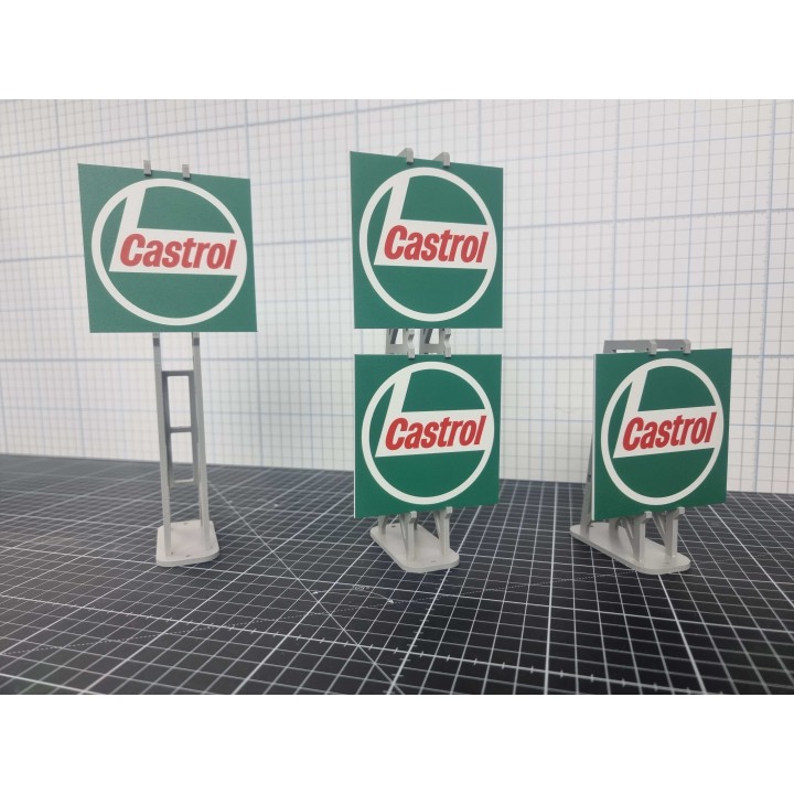 Billboard "CASTROL"