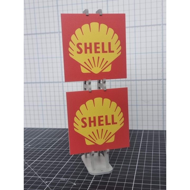 Werbetafel "SHELL"