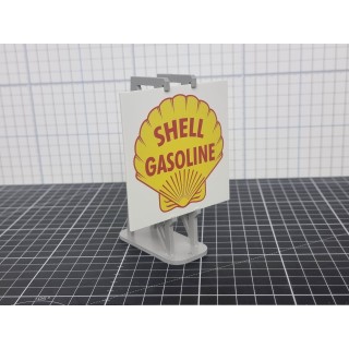 Werbetafel "SHELL"