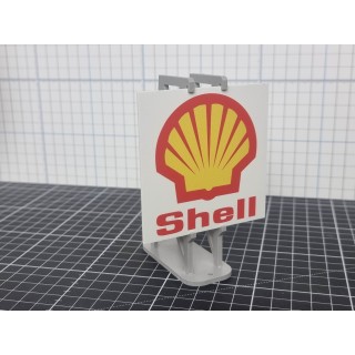 Werbetafel "SHELL"