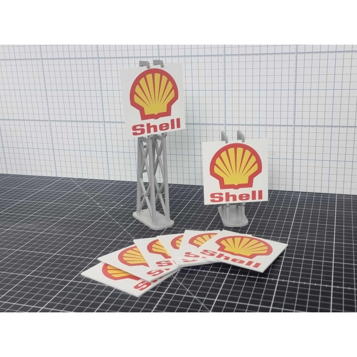 Werbetafel "SHELL"