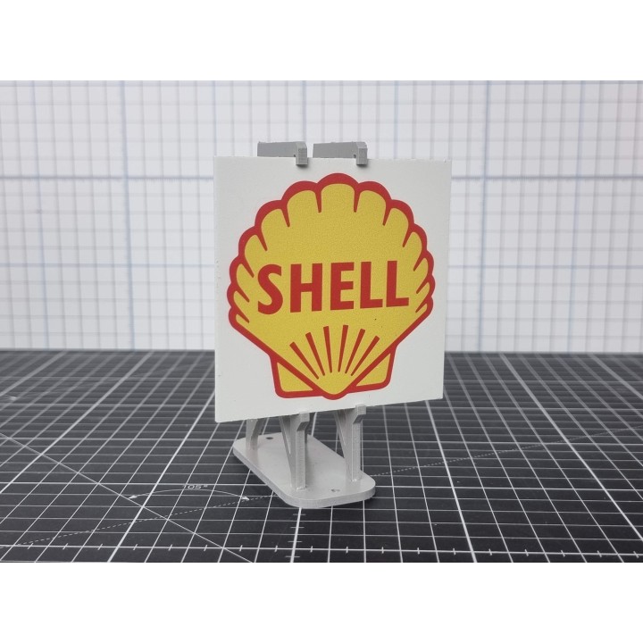 Werbetafel "SHELL"