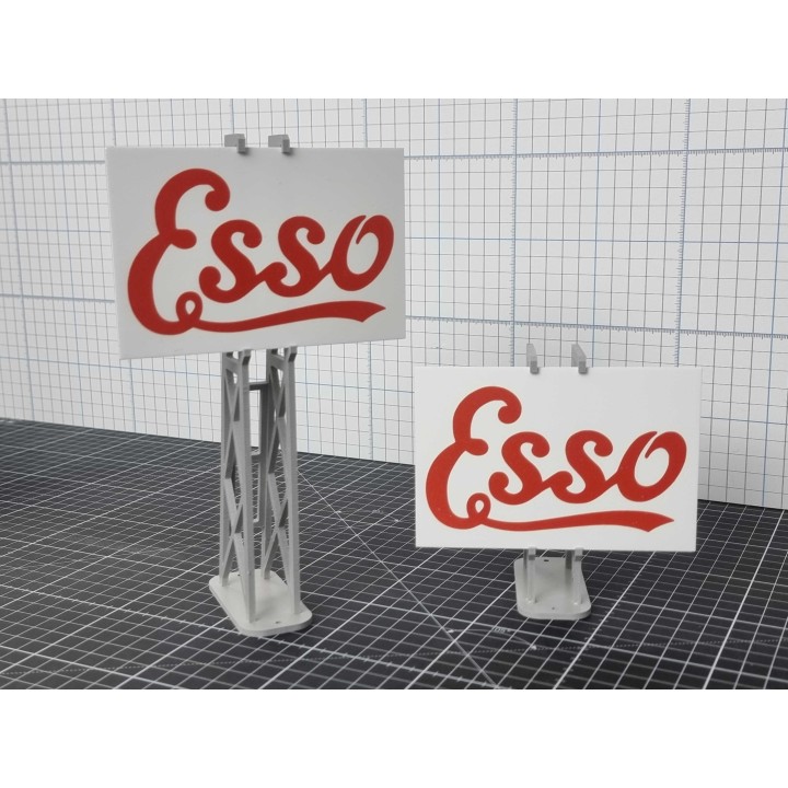 Werbetafel "ESSO"