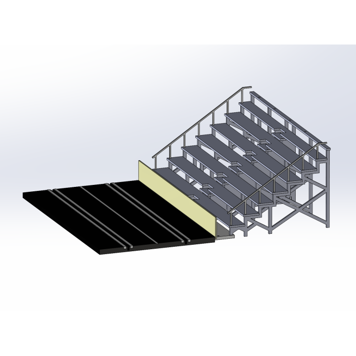Kit "Straight" 8 rows