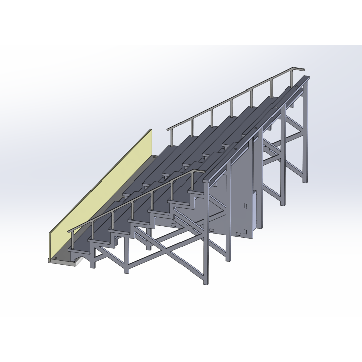 Bausatz "Gerade" 8 Reihen