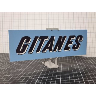 Werbetafel "GITANES"