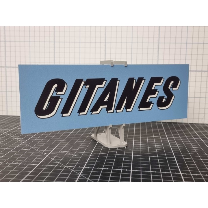 Werbetafel "GITANES"