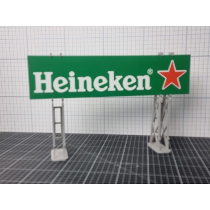 Werbetafel "HEINEKEN"