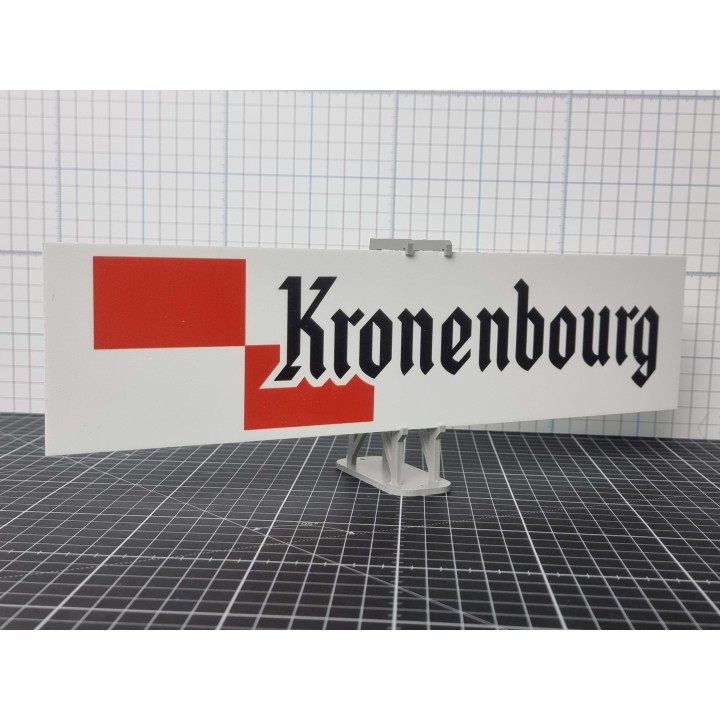 Werbetafel "KRONENBOURG"