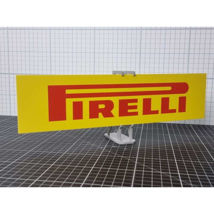 Werbetafel "PIRELLI"
