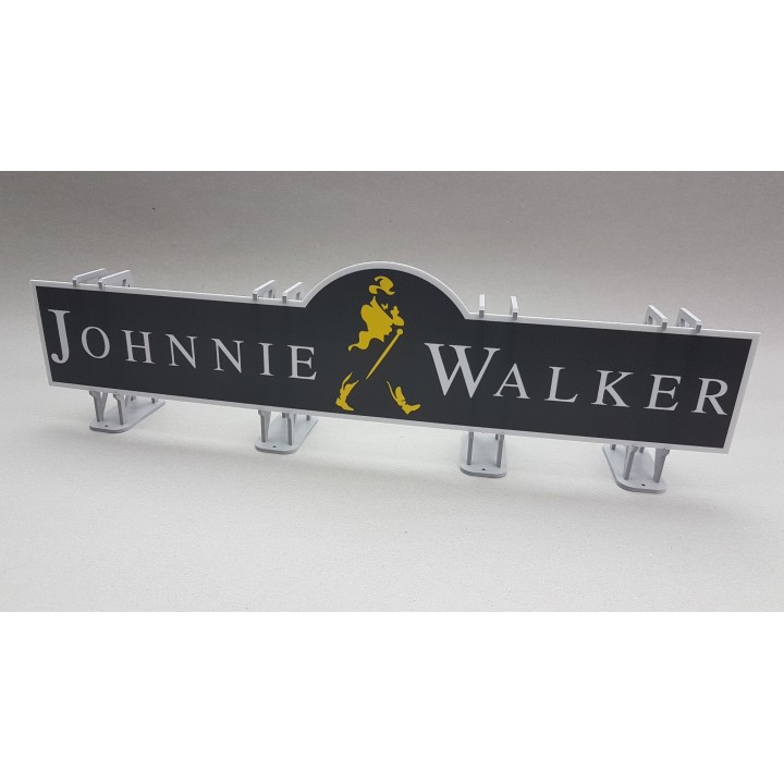 Werbetafel "JOHNNIE WALKER"