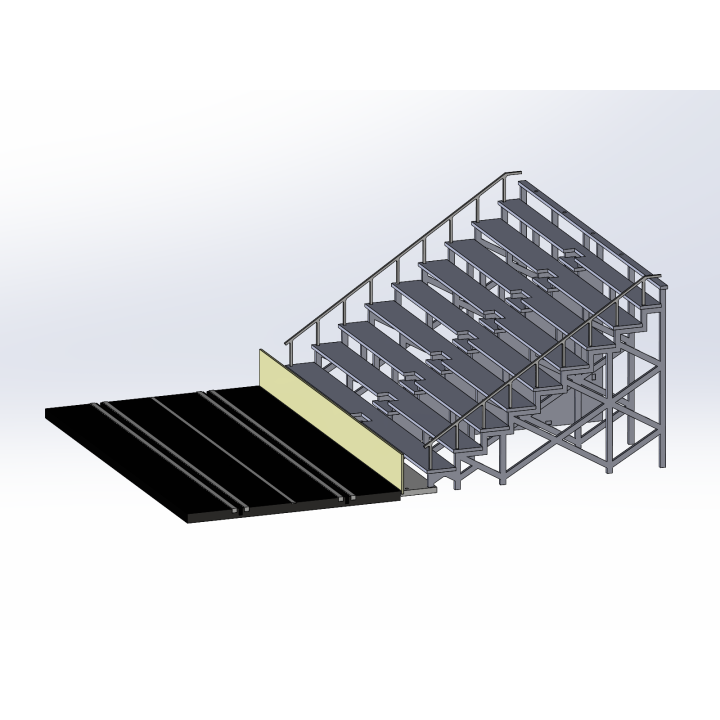 Kit "Straight" 10 rows