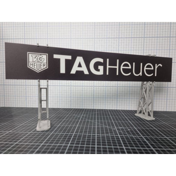 Werbetafel "TAG HEUER"