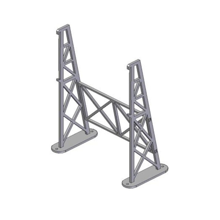 Konstruktion 120mm für 1 Tafel