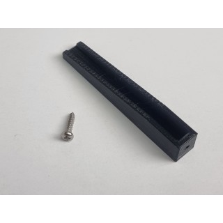 Support for 64 mm crash barrier