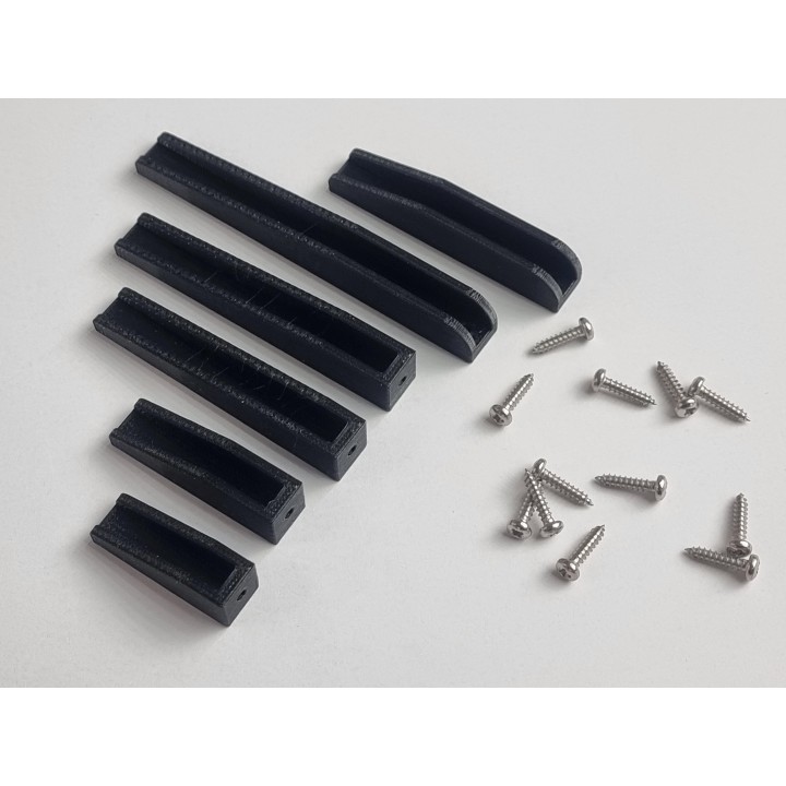 Support for 64 mm crash barrier