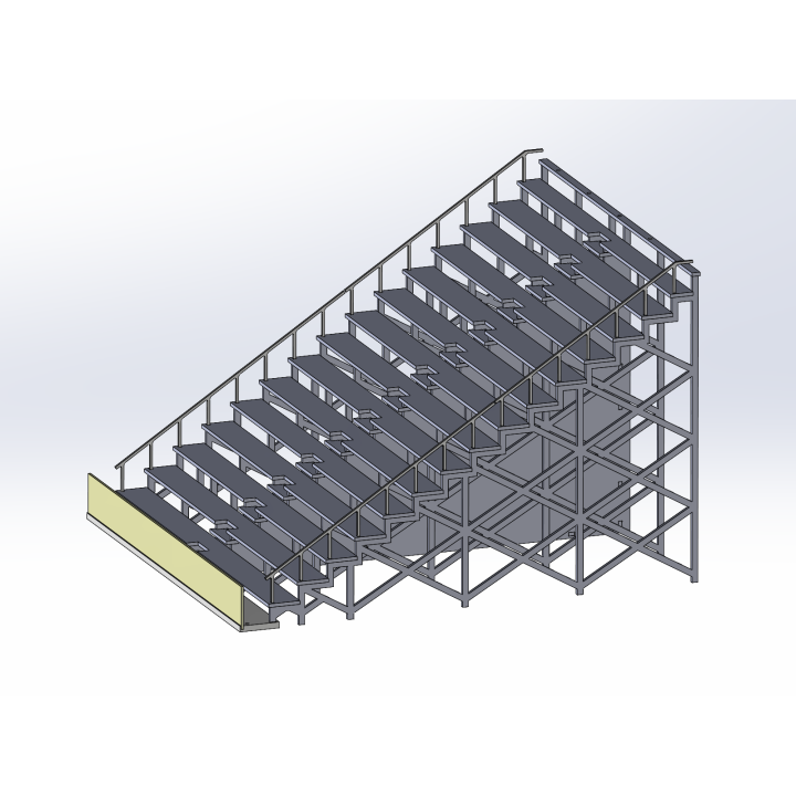 Kit "Straight" 16 rows