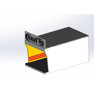 Box / 1 Slotcar / gelb