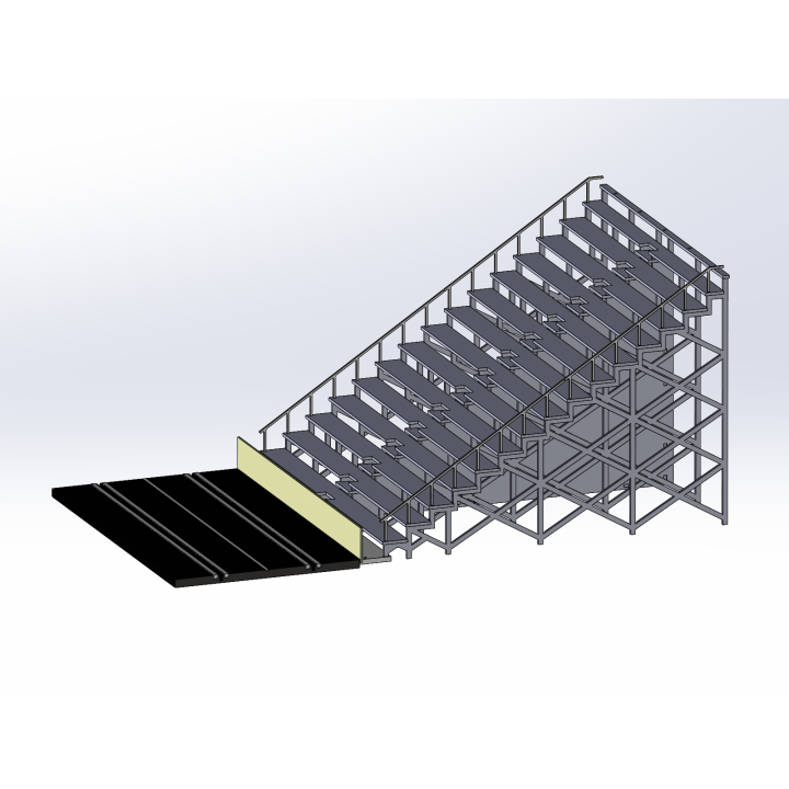 Kit "Straight" 16 rows