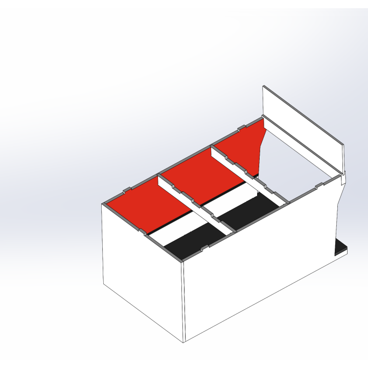 Box / 1 Slotcar / red