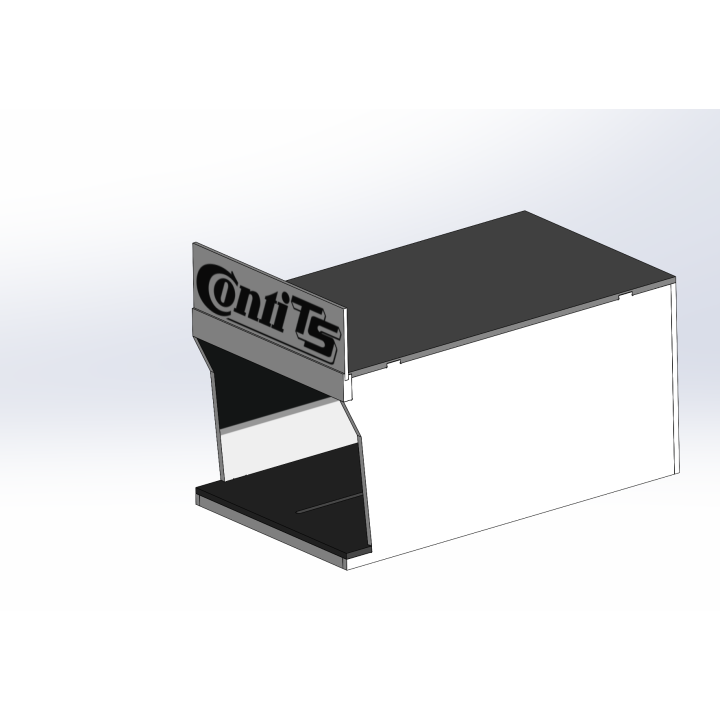 Box / 1 Slotcar / schwarz